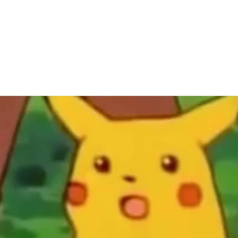 Surprised Pikachu – trending meme free download March 20, 2026